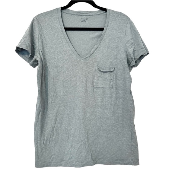 Madewell V Neck Short Sleeve Tee - Picture 1 of 3